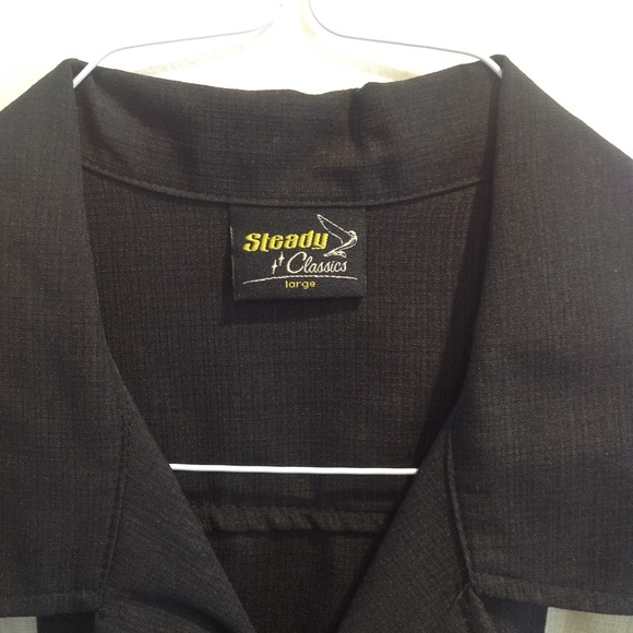 Mens Bowling Shirt  Large - Picture 2 of 3